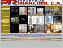 Tablet Screenshot of industriasmarconi.com